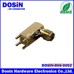 深度解析SMA KWE90度连接器SMA母头 生产、选购与市场供应